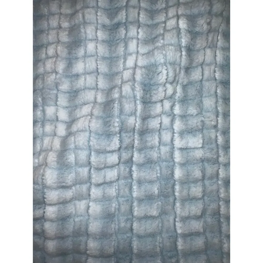 BNF Textile Blue Qisiso Finch Table Runner Size 14 x 72